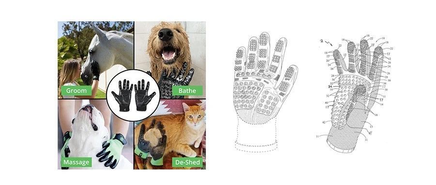 避雷！宠物按摩手套HandsOn Gloves专利维权，230个卖家被告！