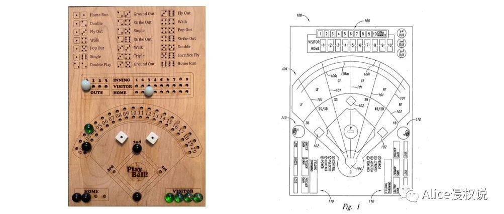 棒球骰子棋盘游戏，这也能侵权美国发明专利？