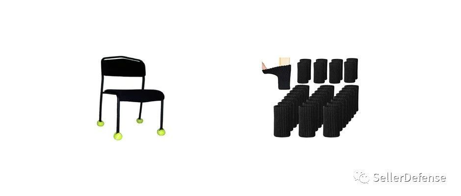 491家店铺被起诉！Keener律所代理新品牌 桌椅袜子 Chair Socks 商标维权，已经开始冻结，速看避雷！