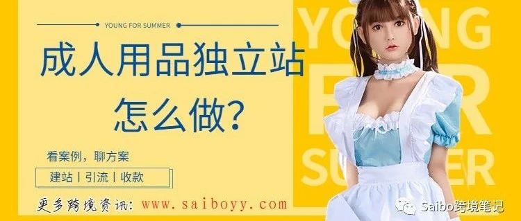 成人用品独立站出海问题你解决了吗？建站、引流、收款一文通（上）