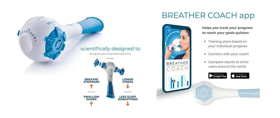 跨境侵权侦察员23：肺部呼吸训练器breathing trainer