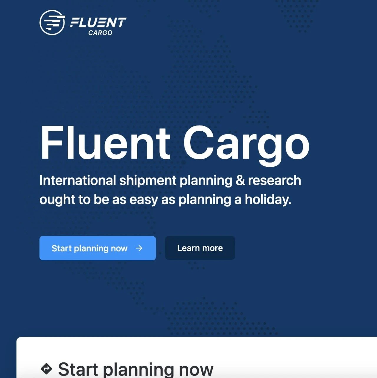 Fluent Cargo 推出多式联运物流路线规划平台