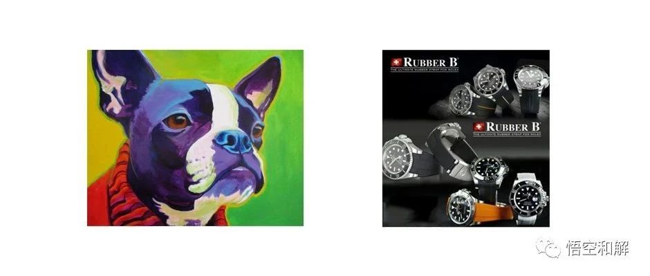 RUBBER B橡胶表带商标维权案和Keith新的版权画案件彩绘狗速看避雷！！！