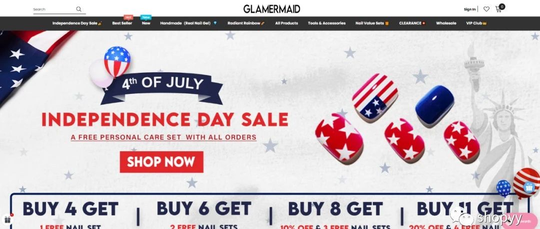 【独立站案例分析】美甲品牌Glamermaid提升销量的玩法实在是“泰酷辣”