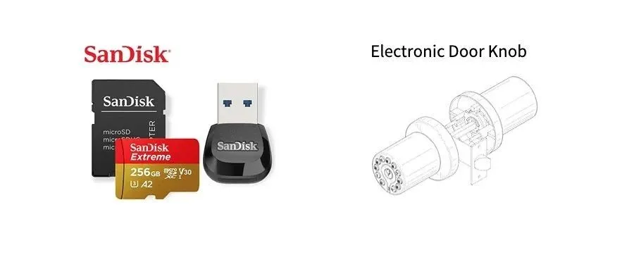 GBC代理“SanDisk 闪存卡”商标维权；国人“电子门把手”外观专利起诉
