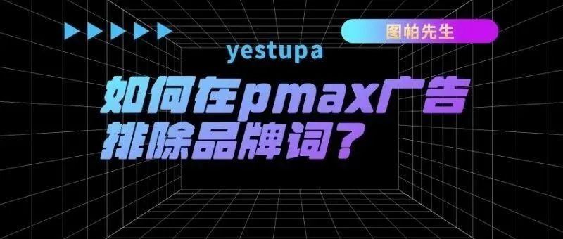 如何在谷歌pmax广告单独排除品牌词？