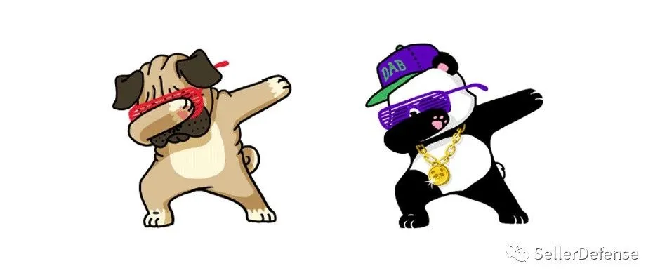 连发三案！Keith代理卡通形象Swag姿势版权画，预计不少卖家将被起诉！