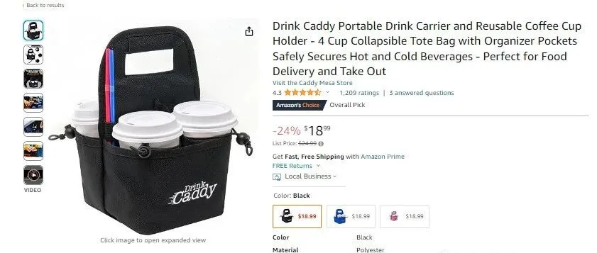 立即下架！Drink caddy 饮料盒已经开始维权！速看避雷！