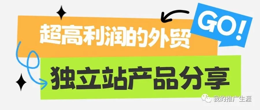 超高利润的外贸独立站产品分享