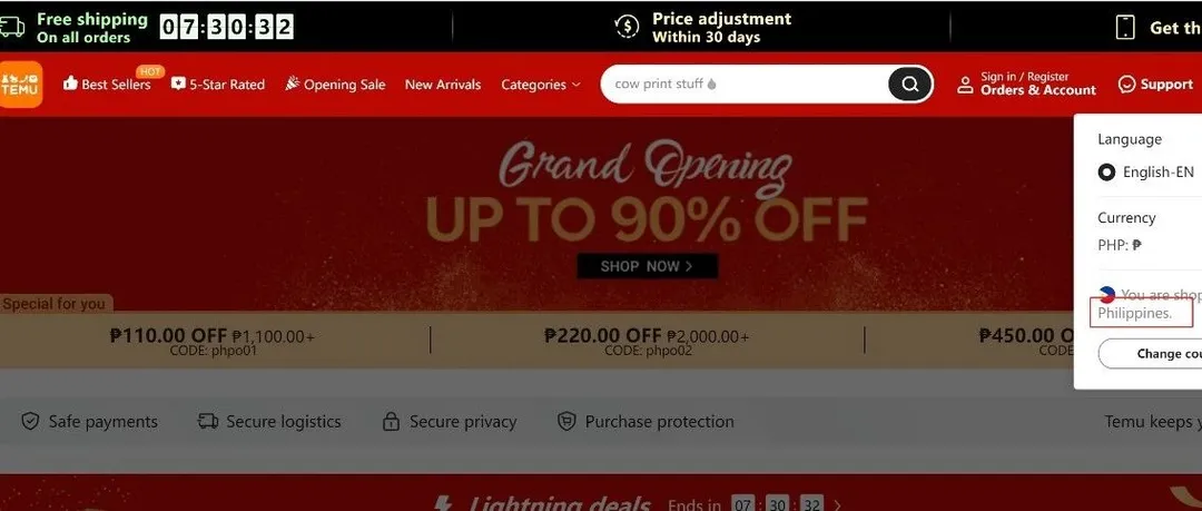 内测卖家订单已过万！Temu杀进菲律宾后低价卷遍Shopee、Lazada！