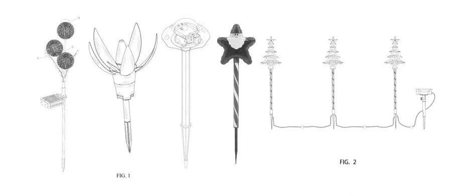 亚马逊六款，地插灯---美国专利侵权预警