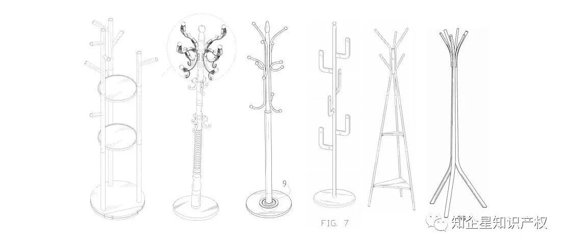 亚马逊六款，衣帽架---美国专利侵权预警