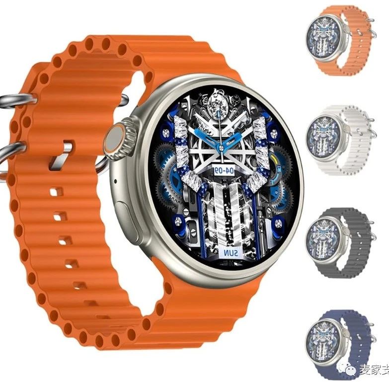 跨境侵权预警——新款圆屏高清智能手表不要闭眼冲哦，隐藏的风险不小