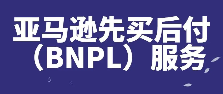 亚马逊扩大先买后付服务的流量与转化浪潮