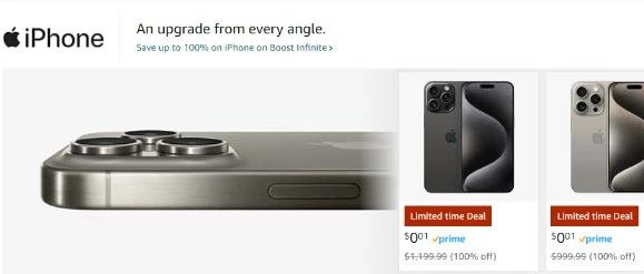 震惊！某平台现0元购iphone 15，扰乱市场秩序？