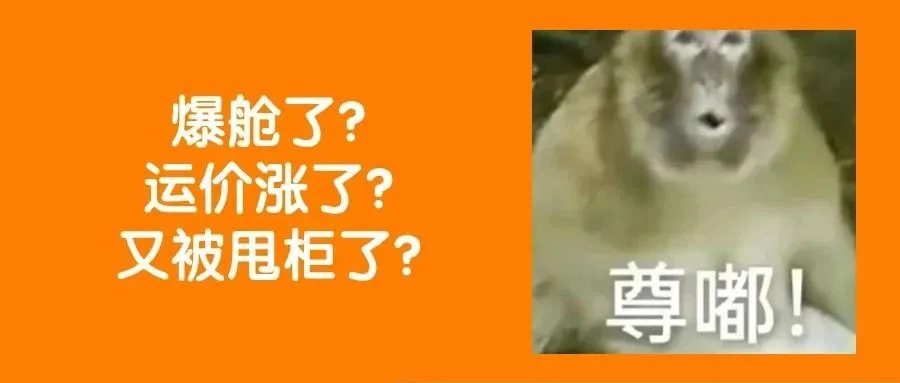 运价回升，快船爆舱！长达11天的黑五网一留给卖家备货的时间不多了！