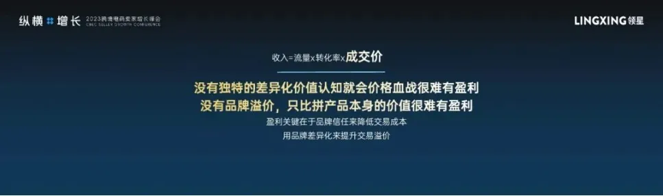 穿越周期，韧性增长！江南春于领星ERP跨境千人峰会分享品牌打法
