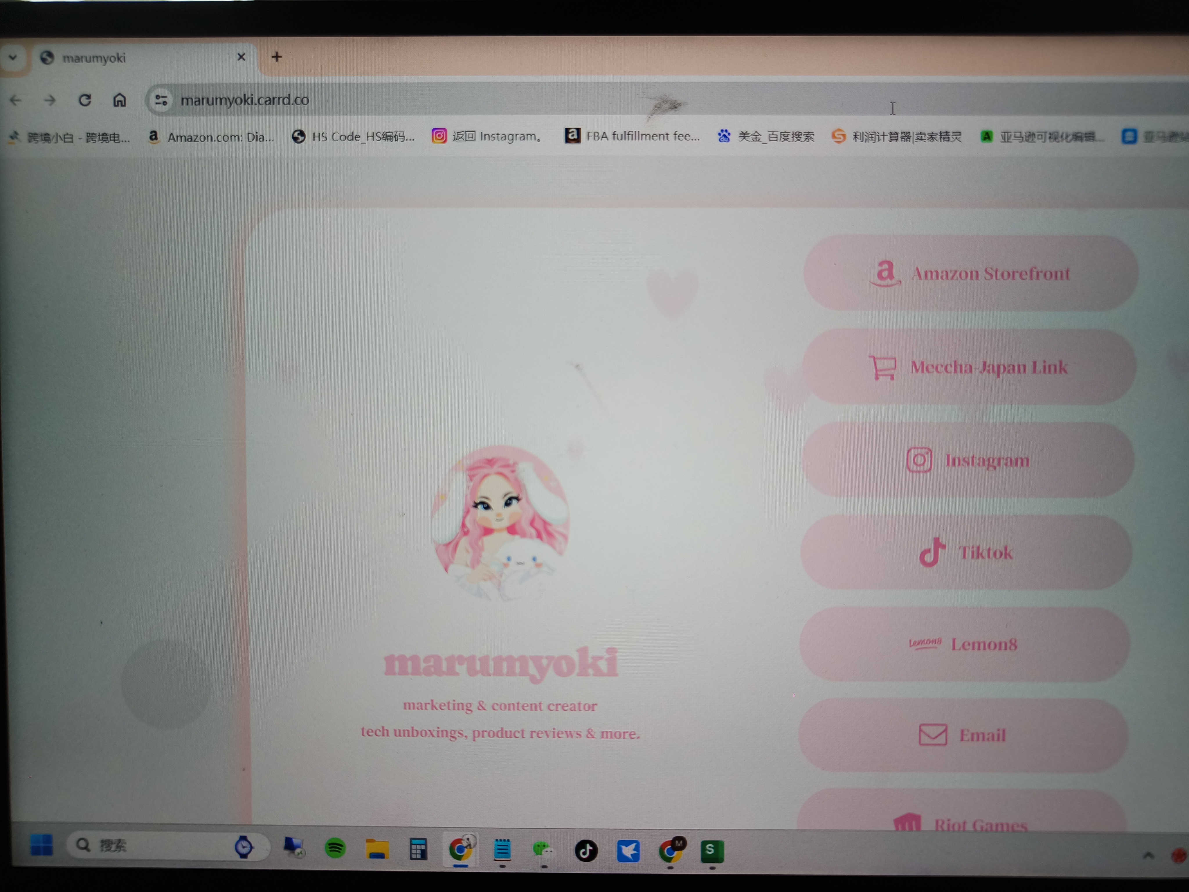 marumyoki美国https://marumyoki.carrd.co/https://www.tiktok.com/@marumyoki