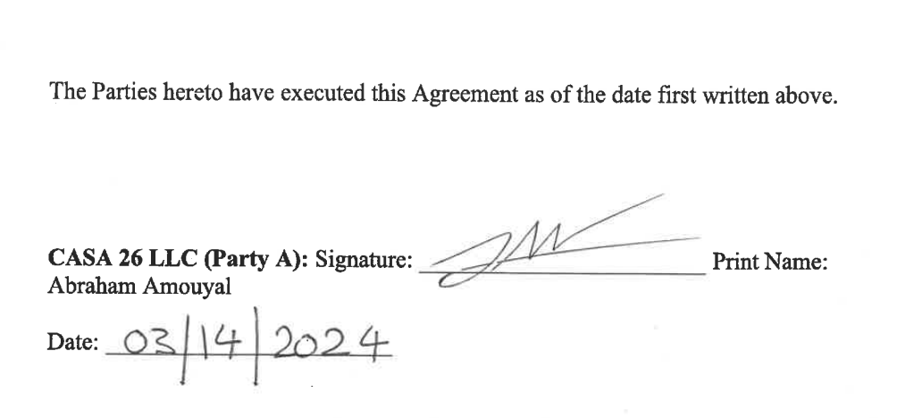 CASA 26 LLC 骗子美国paul@fholdings.hk