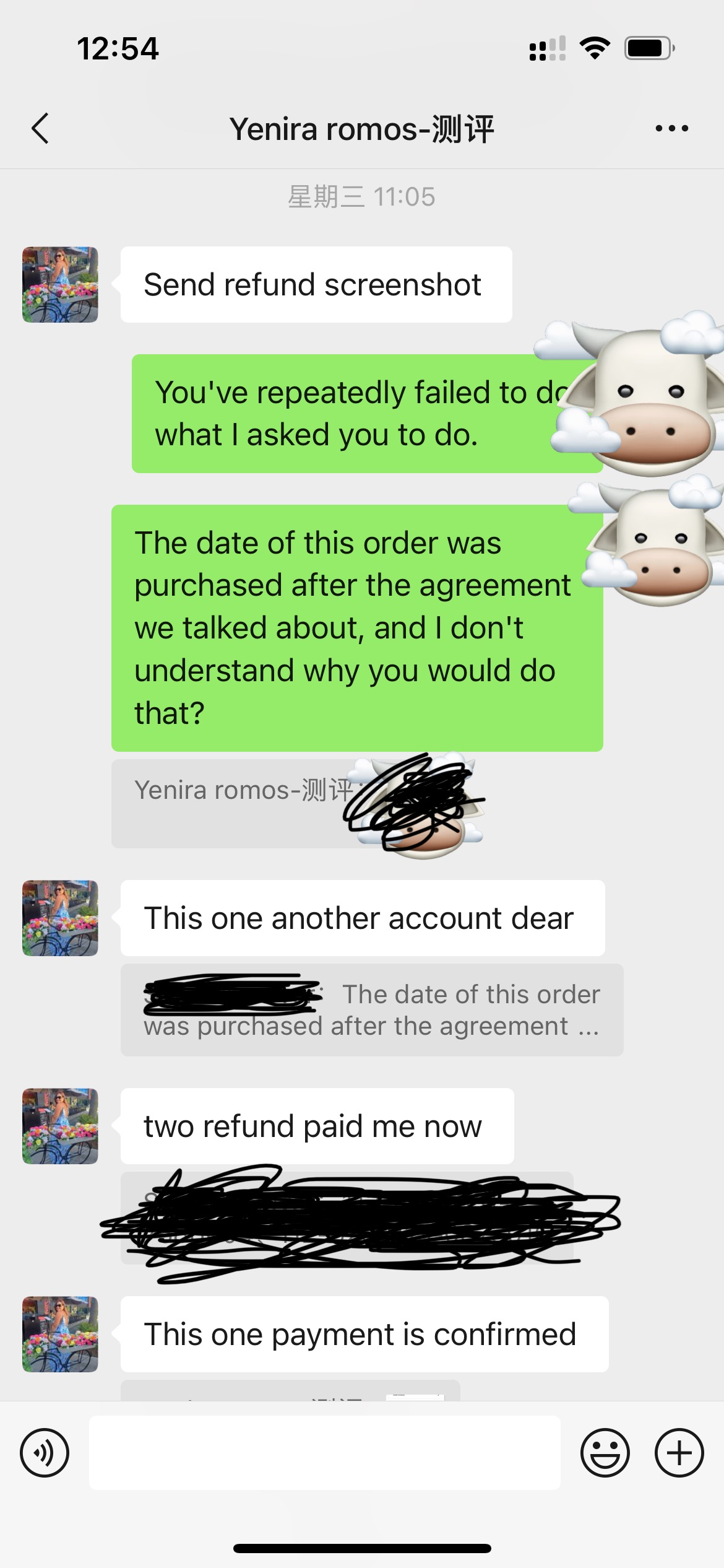 Yenira romos美国wxid_xorzv22m0vde22