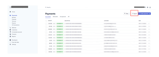 Stripe如何导出订单-第1张图片