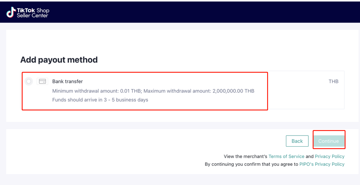 TikTok Shop 泰国本土店收款账户绑定指南-第15张图片
