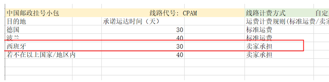 新运费模板导入导出使用手册-第29张图片