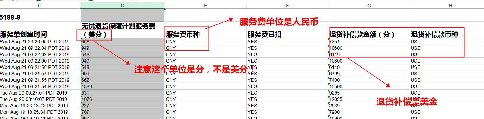 如何查看无忧本地退货的服务费明细？-第2张图片