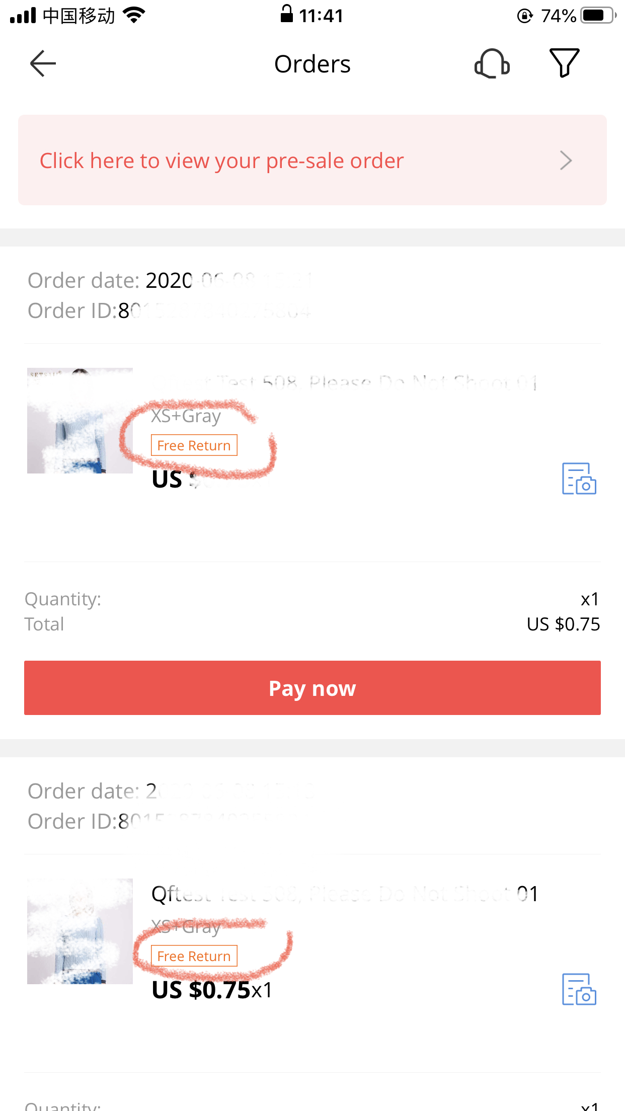 无忧退货保障计划的服务标识“Free Return”在哪里展示？-第11张图片